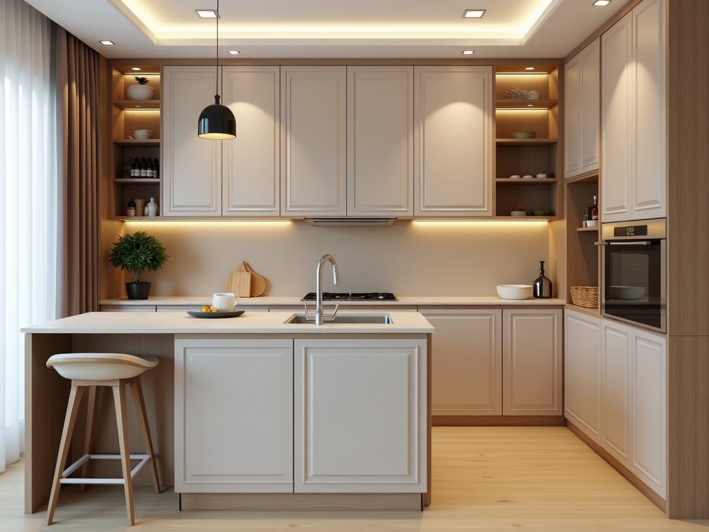 China Cheap Custom Kitchen Cabinets
