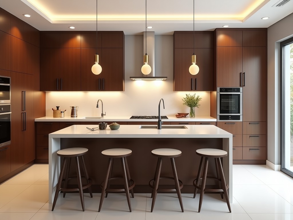 China Custom Kitchen Island Cabinets