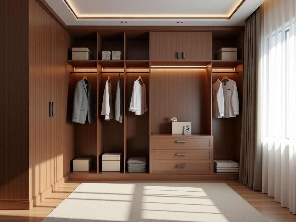 China Custom Small Walk In Closet