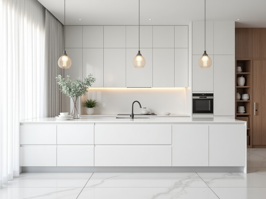 China Plain White Quartz Countertops