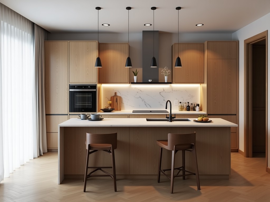 Custom Contemporary Kitchen Cabinets