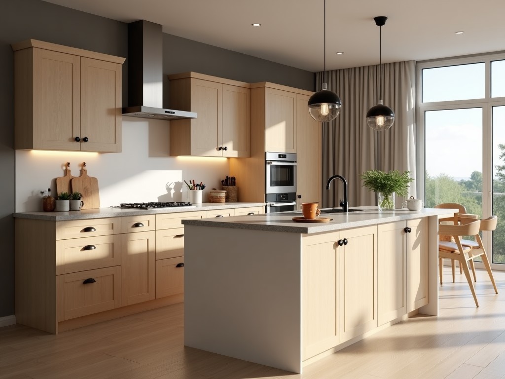 Custom Corner Kitchen Cabinets Supplier