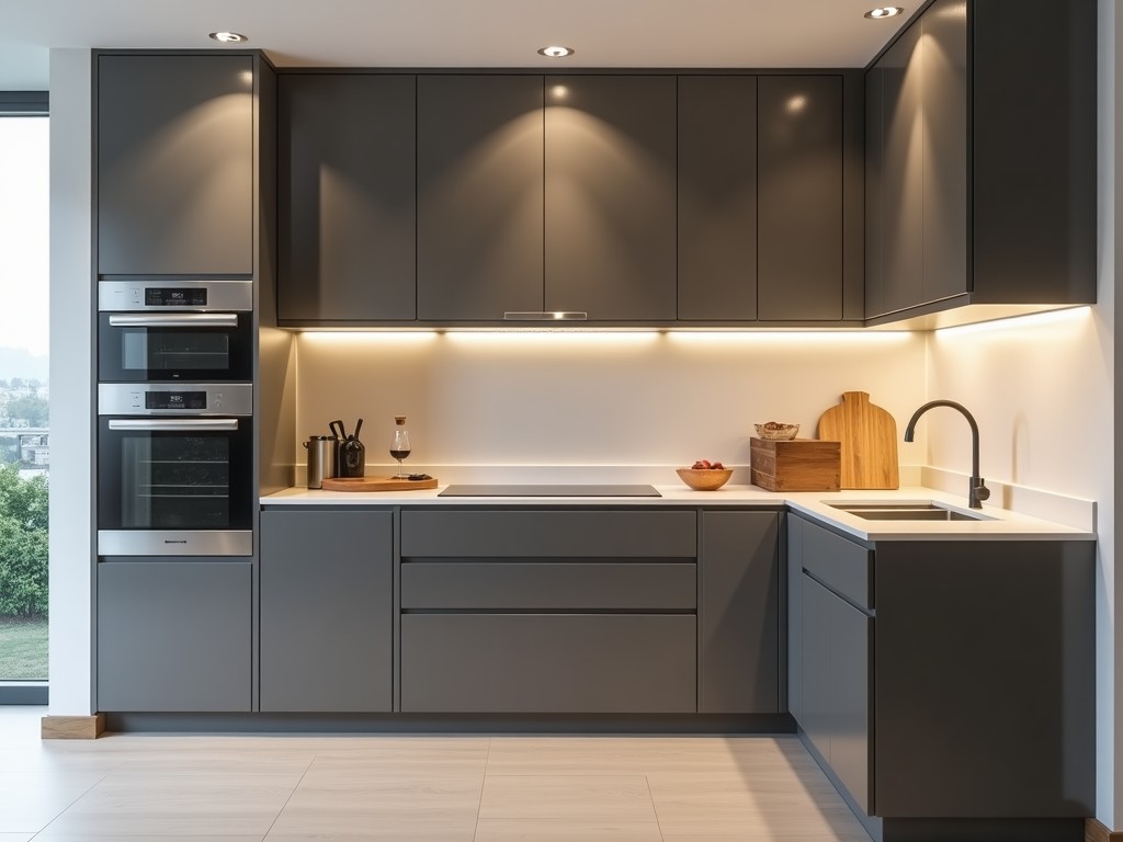 Custom Factory Stainless Steel Kitchen Cabinets
