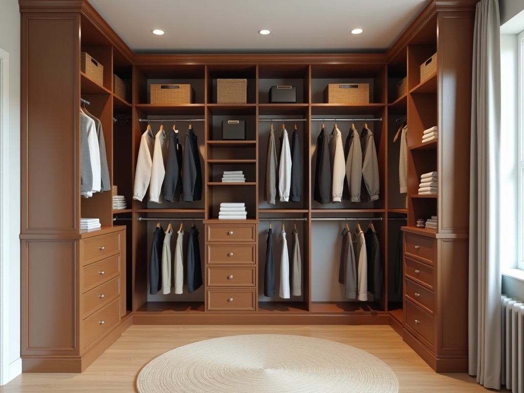 Custom Walk In Closet Shelving Systems